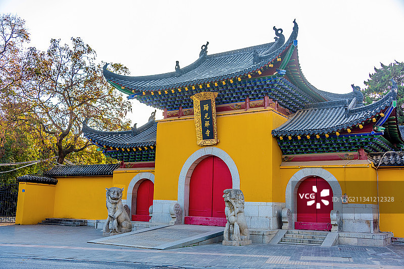 中国湖北武汉归元禅寺图片素材