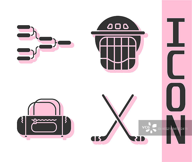 冰球杆，锦标赛图案图片素材