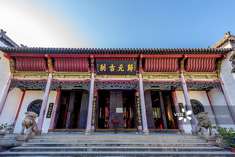 中国湖北武汉归元禅寺韦驮殿图片素材