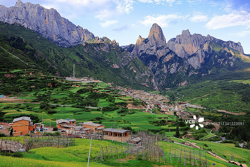 扎尕那图片素材