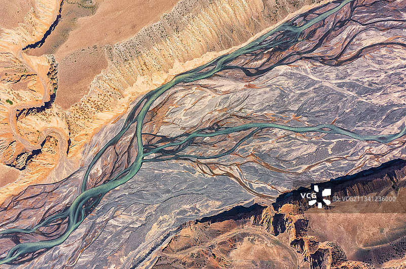 河谷地貌图片素材