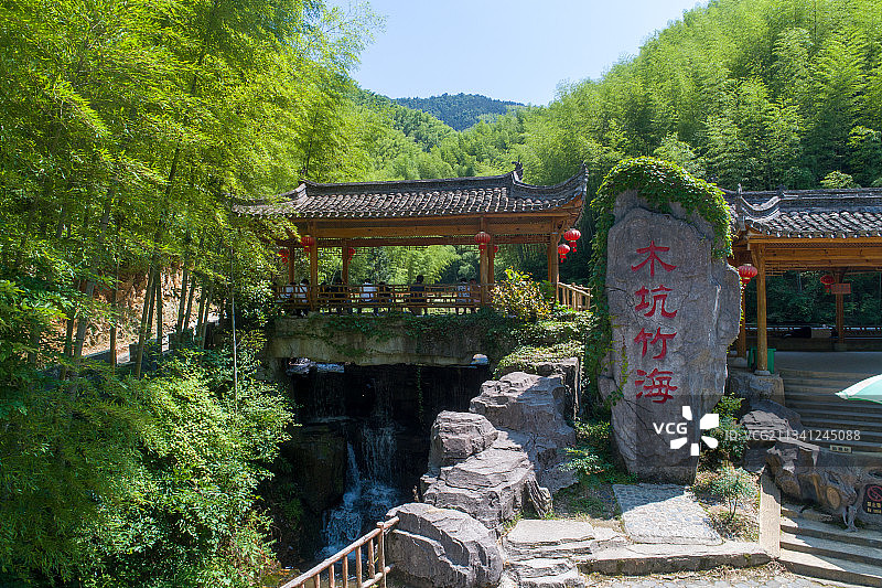 黄山市黟县木坑竹海景区图片素材