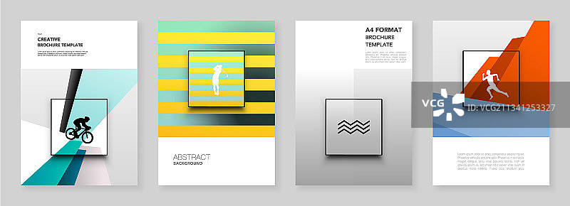 A4宣传单页模板图片素材