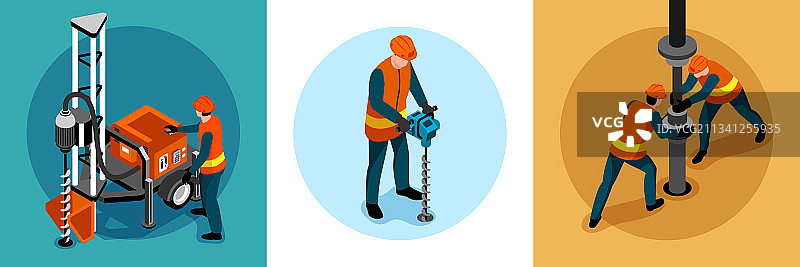 钻井工程师机械概念图片素材