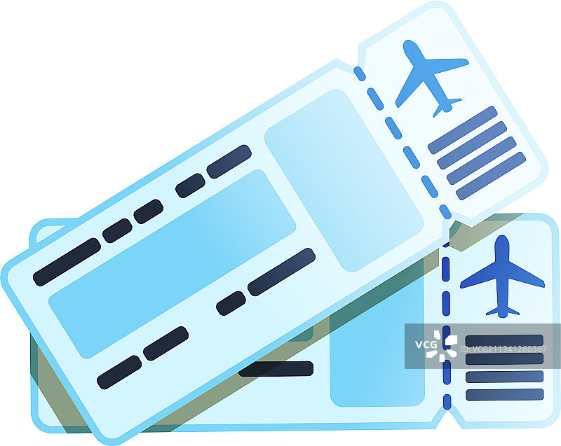 扁平风票务图片素材