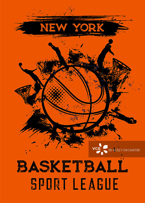 篮球联赛海报图片素材