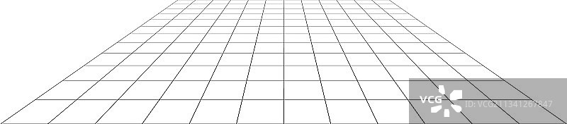 抽象3D透视网格方格背景图片素材