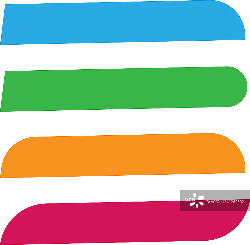 经典简约banner按钮形状模板图片素材