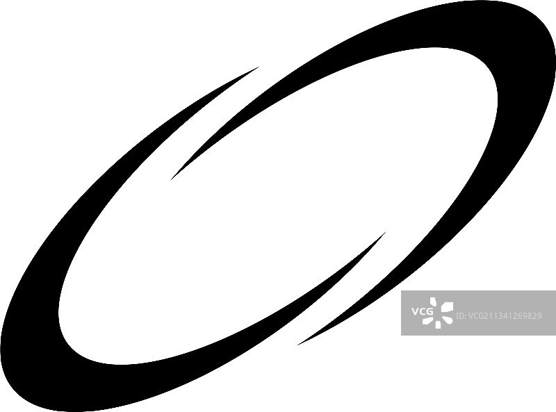 椭圆形抽象图形符号图标图片素材