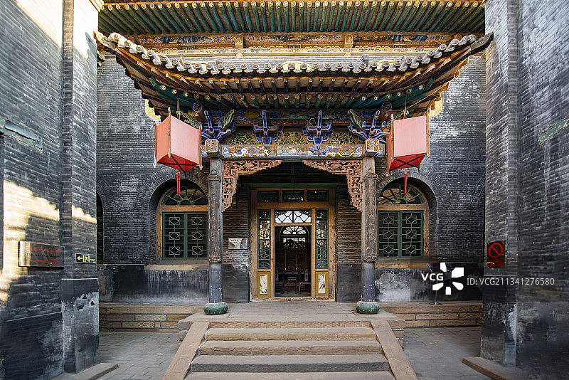 2013-04-06中国，山西省，晋中市，太谷县，孔祥熙宅院图片素材