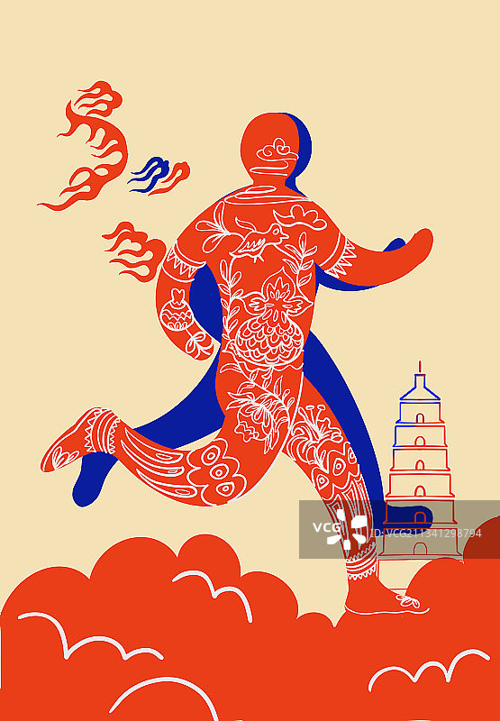 会跑步图片素材