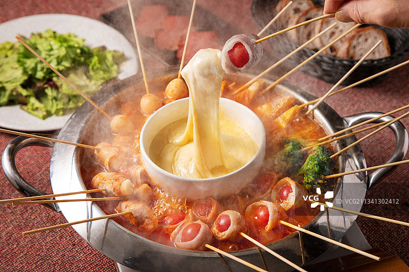 奶酪火锅图片素材