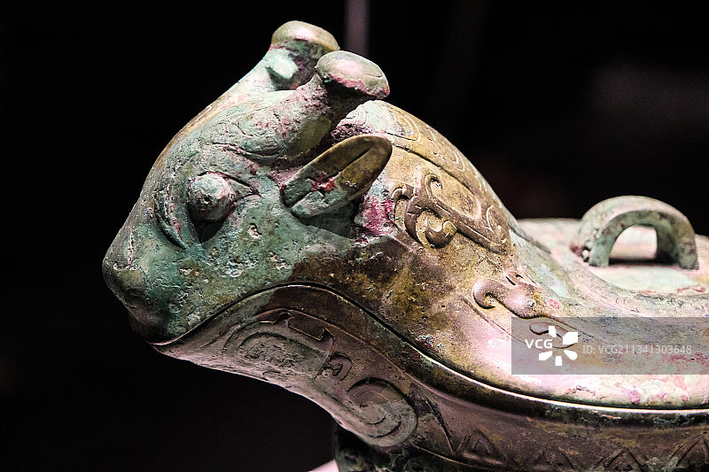 妇好鸮尊｜青铜觥图片素材