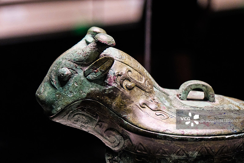 妇好鸮尊｜青铜觥图片素材