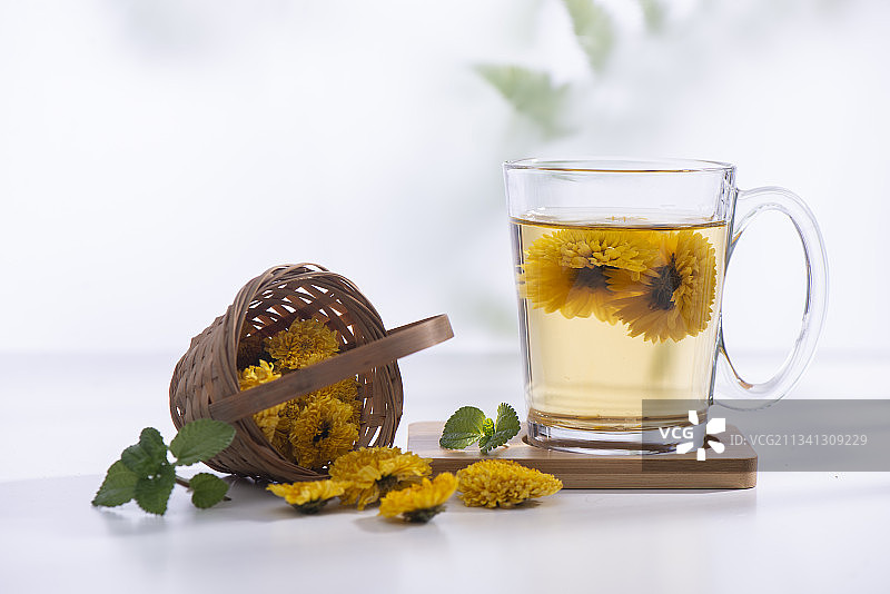 菊花茶图片素材