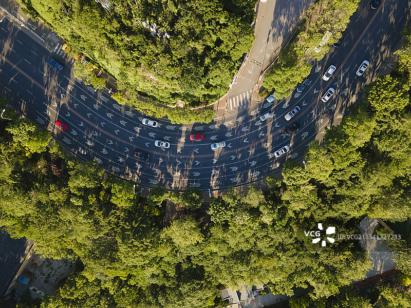 绿色弯道图片素材