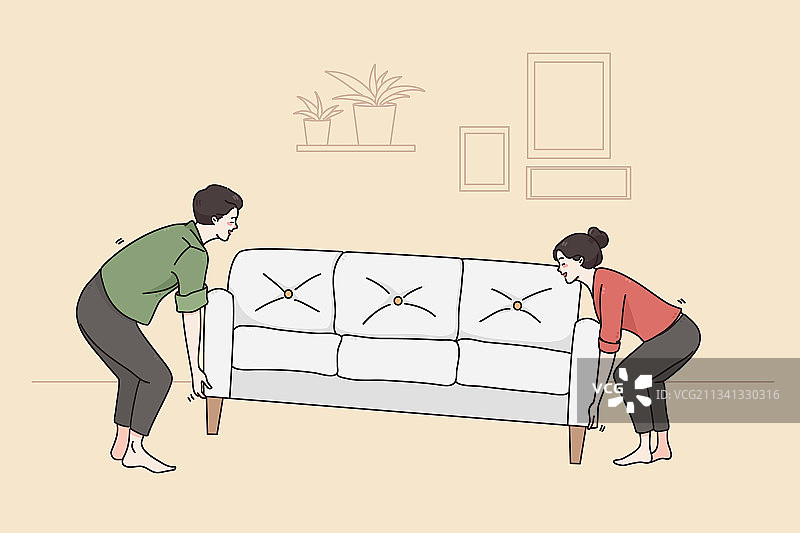 新公寓与搬迁概念图片素材