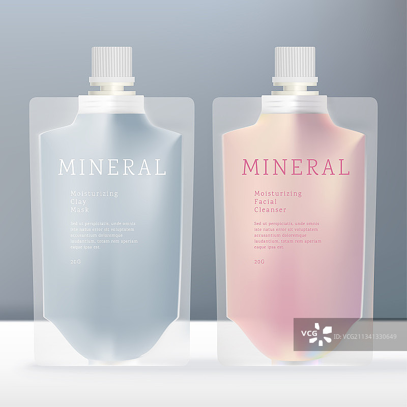 液体饮品透明包装图片素材