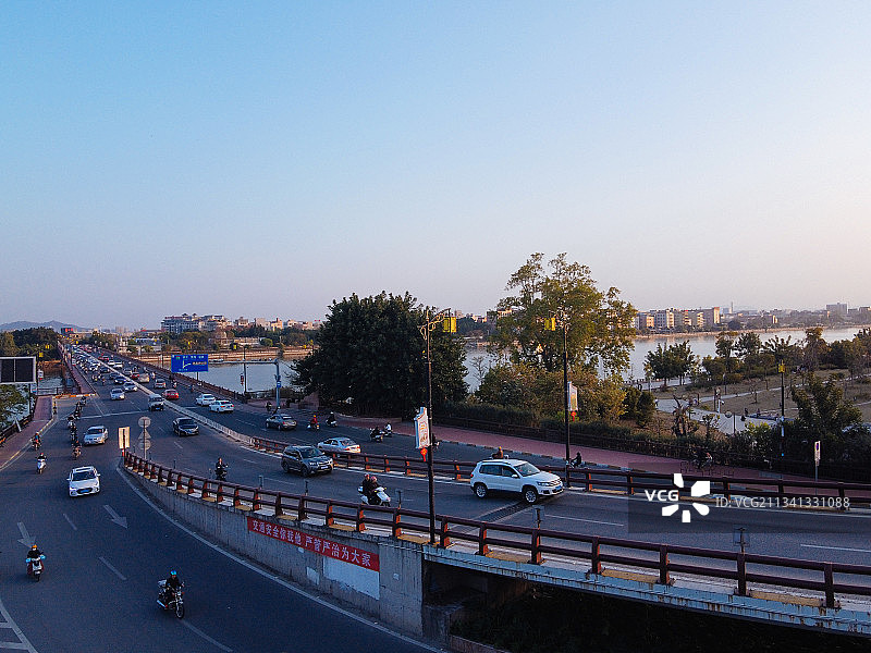 潮州 湘桥区 地标 航拍素材 潮州古城  广东省 潮州市 城图片素材