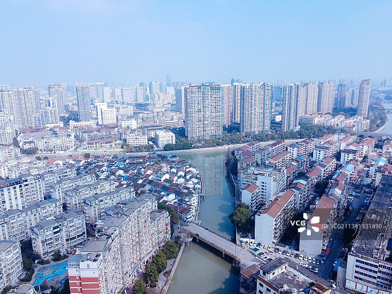 常州 天宁区 地标 航拍素材 江苏省 常州市 城市 商业 风图片素材