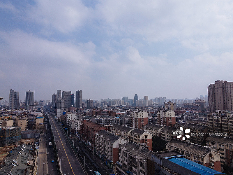 蚌埠  蚌山区 地标 航拍素材 安徽省 蚌埠市 城市 商业图片素材