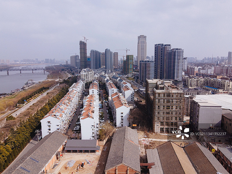 蚌埠  蚌山区 地标 航拍素材 安徽省 蚌埠市 城市 商业图片素材