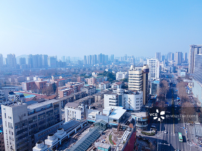 镇江 京口区 地标 航拍素材 江苏省 镇江市 城市 商业 风图片素材