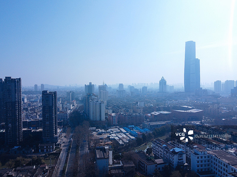 镇江 京口区 地标 航拍素材 江苏省 镇江市 城市 商业 风图片素材