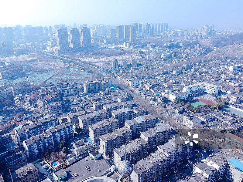 镇江 京口区 地标 航拍素材 江苏省 镇江市 城市 商业 风图片素材