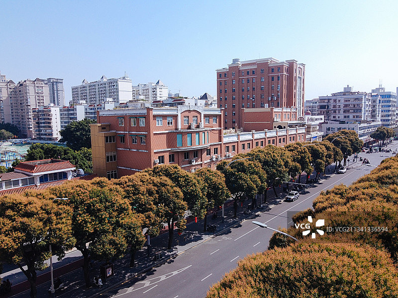 漳州 龙文区 地标 航拍素材 福建省 漳州市 城市 商业 风图片素材