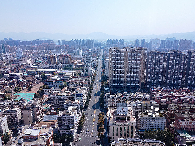 漳州 龙文区 地标 航拍素材 福建省 漳州市 城市 商业 风图片素材