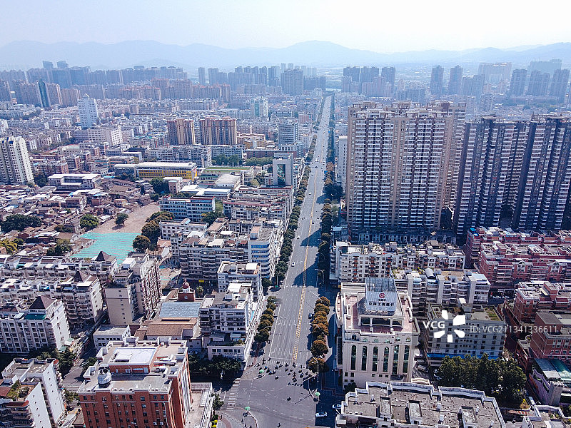 漳州 龙文区 地标 航拍素材 福建省 漳州市 城市 商业 风图片素材