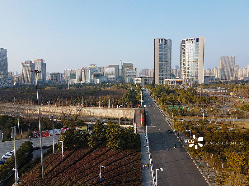 合肥 蜀山区 地标 航拍素材 安徽省 合肥市 城市 商业 风图片素材