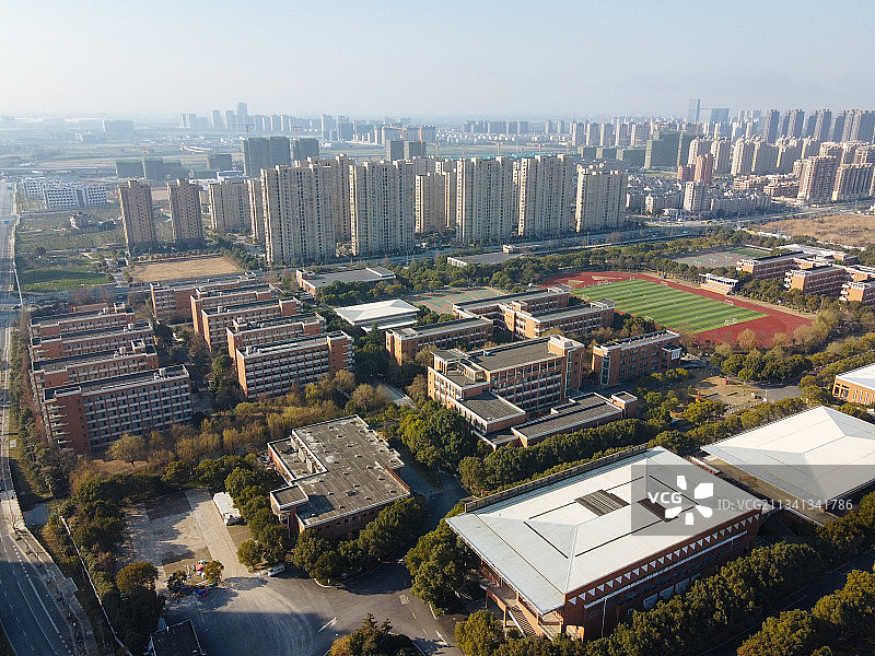 嘉兴 南湖区 地标 航拍素材 浙江省 嘉兴市 城市 商业 风图片素材