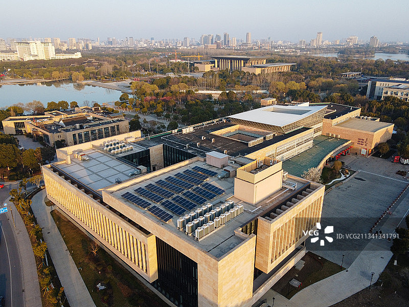 嘉兴 南湖区 地标 航拍素材 浙江省 嘉兴市 城市 商业 风图片素材