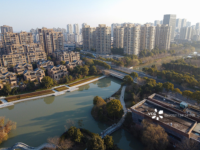 嘉兴 南湖区 地标 航拍素材 浙江省 嘉兴市 城市 商业 风图片素材