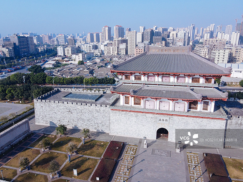揭阳 揭东区 地标 航拍素材 广东省 揭阳市 城市 商业 风图片素材