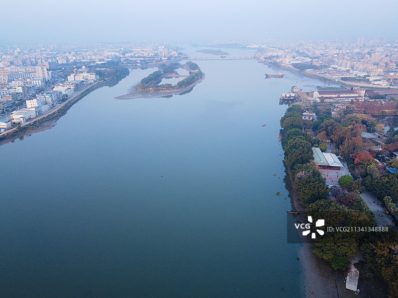 揭阳 揭东区 地标 航拍素材 广东省 揭阳市 城市 商业 风图片素材