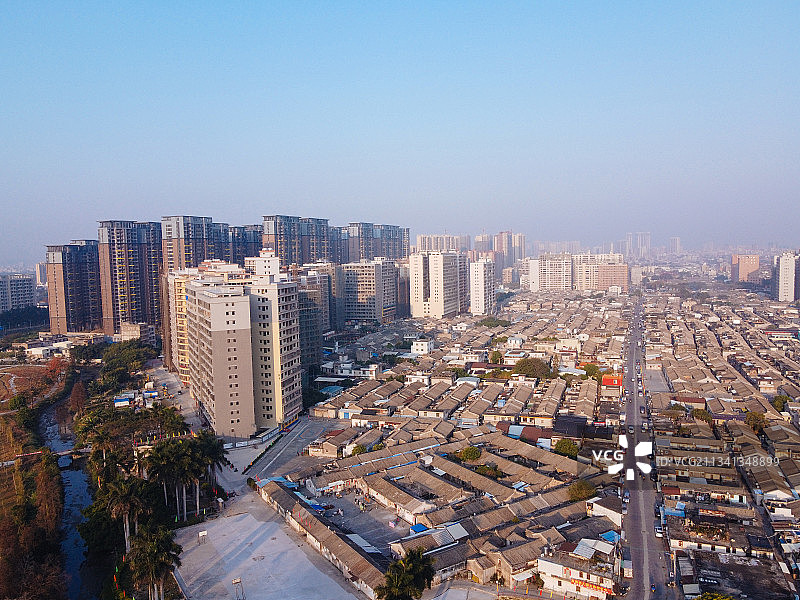揭阳 揭东区 地标 航拍素材 广东省 揭阳市 城市 商业 风图片素材