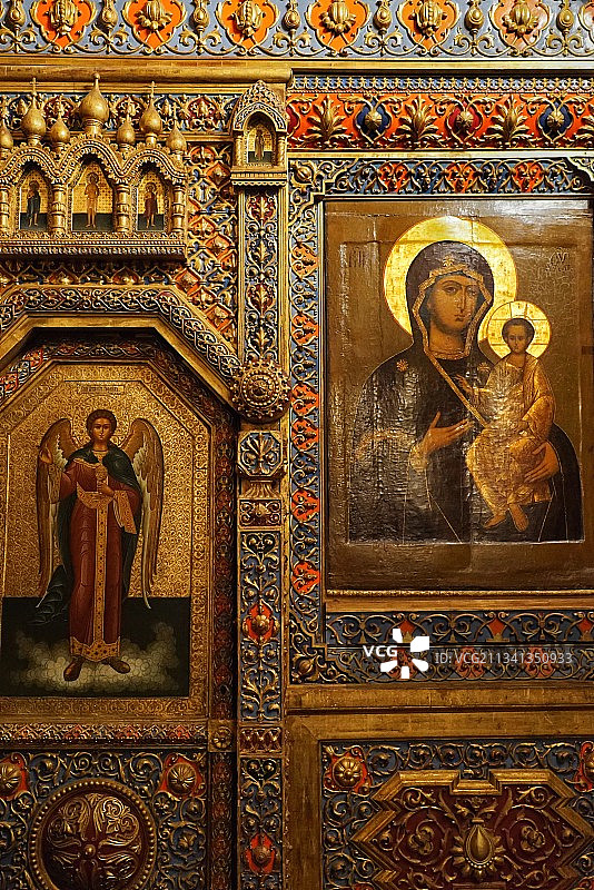 俄罗斯莫斯科圣瓦西里大教堂图片素材