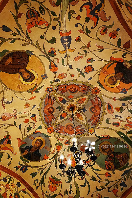 俄罗斯莫斯科圣瓦西里大教堂图片素材