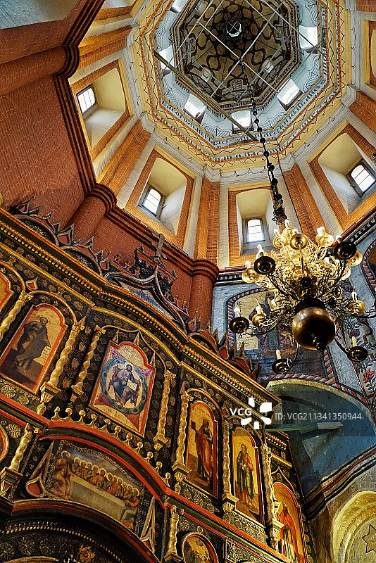 俄罗斯莫斯科圣瓦西里大教堂图片素材