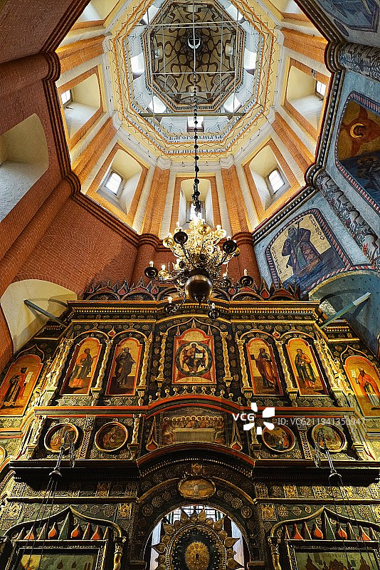 俄罗斯莫斯科圣瓦西里大教堂图片素材