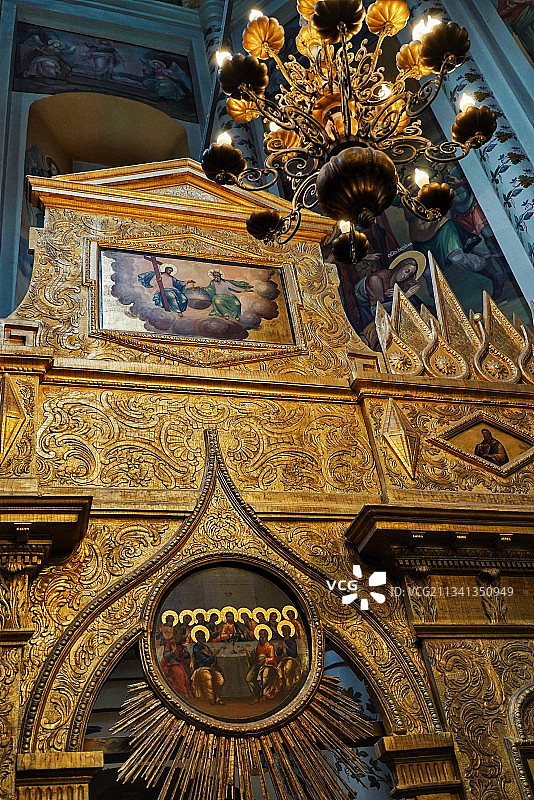 俄罗斯莫斯科圣瓦西里大教堂图片素材