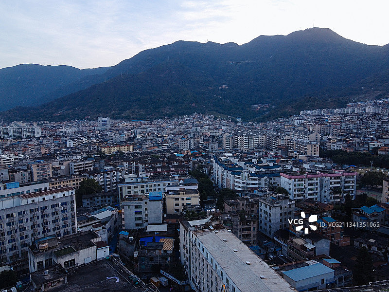 宁德  蕉城区 地标 航拍素材 福建省 宁德市 城市 商业图片素材
