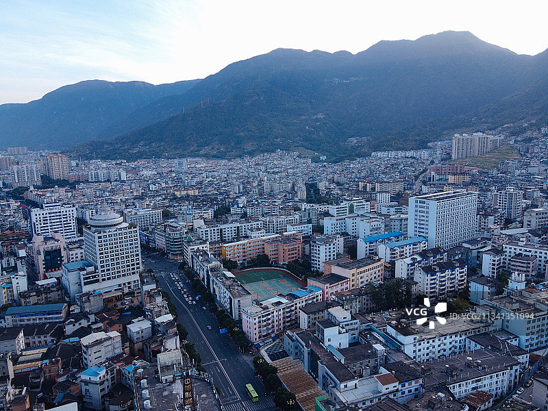 宁德  蕉城区 地标 航拍素材 福建省 宁德市 城市 商业图片素材