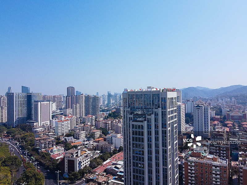 厦门 湖里区 地标 航拍素材 福建省 厦门市 城市 厦门大学图片素材