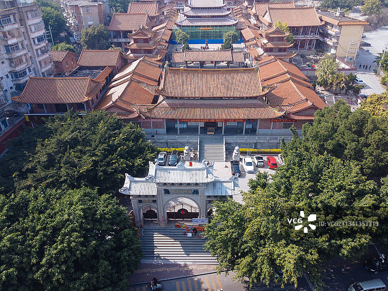 莆田 荔城区 地标 航拍素材 福建省 莆田市 城市 商业 风图片素材