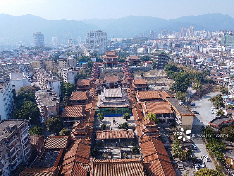 莆田 荔城区 地标 航拍素材 福建省 莆田市 城市 商业 风图片素材