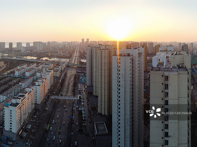 秦皇岛 海港区 地标 航拍素材 河北省 秦皇岛市 城市 商业图片素材